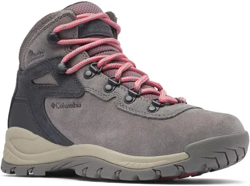 Vista 14 de Columbia Botas de senderismo discontinuas Newton Ridge Plus impermeables para mujer Alce/Montaña Rojo