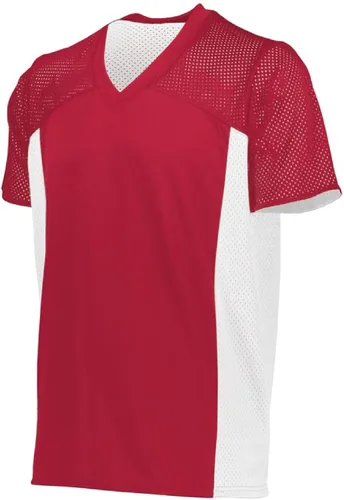 Vista 10 de Augusta Sportswear Boys' Augusta Sportswear Youth Reversible Flag Football Jersey Negro/Oro