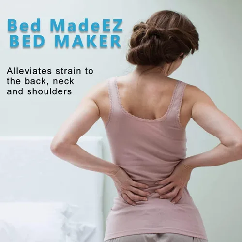 Vista 3 de Bed MadeEZ Levantador de Colchón y Herramienta para Hacer la Cama para Cambiar la Ropa de Cama Patentado y Fabricado en EE.UU. Levanta