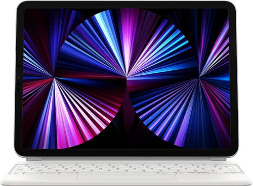 Vista 9 de Apple Magic Keyboard: funda con teclado para iPad Pro de 11 pulgadas (1ª, 2ª, 3ª, 4ª generación) y iPad Air (4ª, 5ª gen.), gran experiencia de Blanco