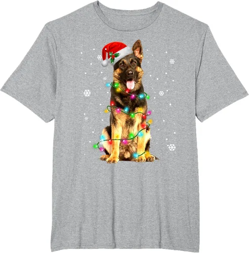 Vista 40 de Suéter de Navidad para perros de pastor alemán, suéter de Navidad para regalos de perros, Negro, S