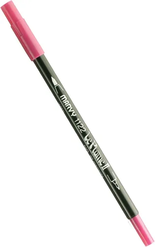 Vista 23 de Uchida 1122-C-3 Marvy Extra Fine Tip Le Plume II Rotulador de doble punta, azul