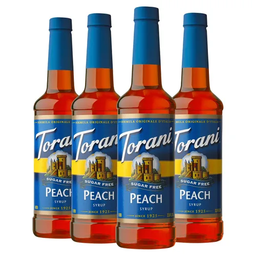 Vista 9 de Jarabe Torani sin azúcar, sabor frambuesa, 25.4 oz. (paquete de 4 unidades)
