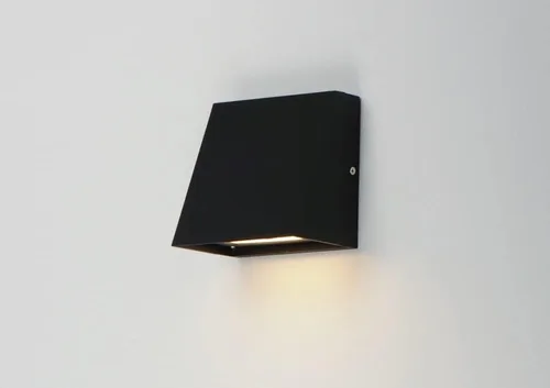 Vista 2 de Maxim Lighting Pathfinder - Lámpara de pared para exteriores con 1 luz, acabado de aluminio de bronce arquitectónico, lámpara de transición