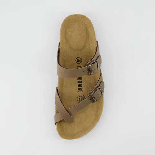 Vista 6 de CUSHIONAIRE Sandalias para mujer Luna con plantilla de corcho y +Confort