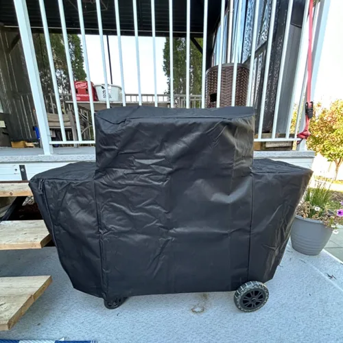 Vista 6 de ZJYWSCH Cubierta para parrilla Pit Boss de 2 quemadores Ultimate Lift-Off Griddle PB2BGD2, resistente al agua, PitBoss 2B Ultimate
