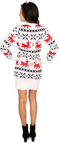 Vista 16 de Vestido tipo suéter con guirnalda Gaudy para mujer