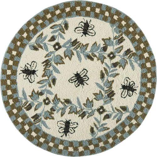 Vista 31 de SAFAVIEH Chelsea Collection - Alfombra decorativa de 1 pies 8 pulgadas x 2 pies 6 pulgadas, color negro, lana de campo francesa enganchada a mano