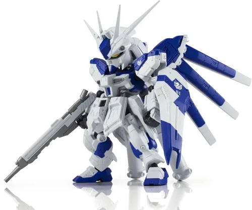 Vista 3 de TAMASHII NATIONS Figura de acción de contraataque de Bandai Nxedge Style Hi-Nu Gundam Char