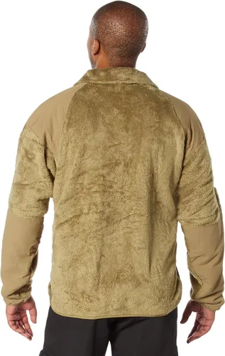 Vista 5 de Rothco Gen III Level 3 ECWCS Chaqueta de forro polar - Abrigo cálido y cómodo para clima frío Ar Tan