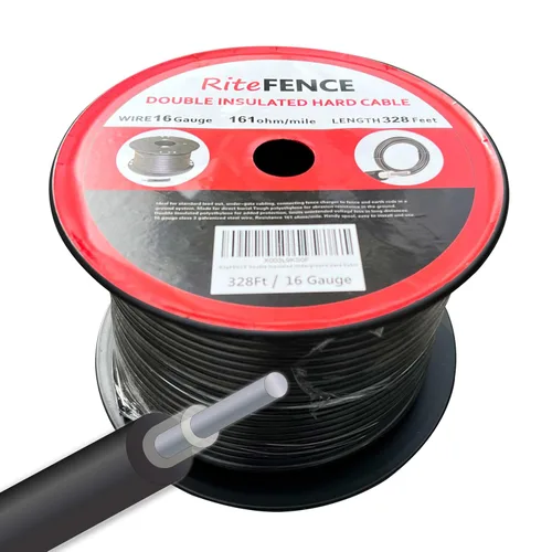 Vista 9 de Cable duro subterráneo de doble aislamiento eléctrico (66 pies, calibre 12-1/2)