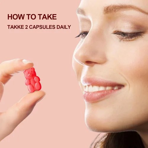 Vista 5 de Gomitas de magnesio y potasio, salud muscular y cardíaca, calambres en las piernas y sueño, suplementos de potasio, gomitas veganas sin OMG, sin