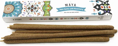 Vista 13 de SOUL STICKS Maya Palo Santo - Varillas de incienso limpiadoras 6 varillas por paquete fabricadas en Perú (Palo Santo)