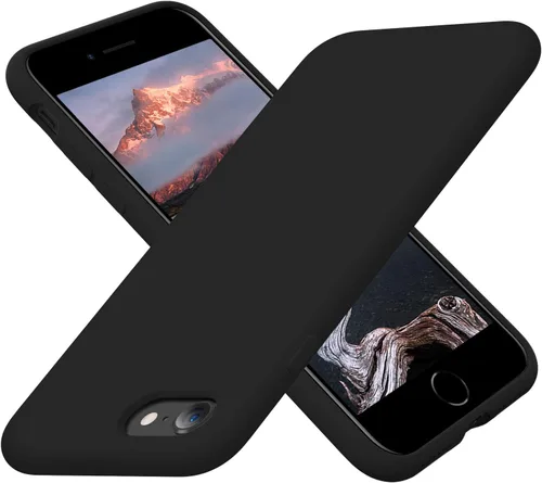Vista 19 de Cordking Funda diseñada para iPhone SE 2022/2020, diseñada para iPhone 7 y 8, funda ultradelgada de silicona a prueba de golpes