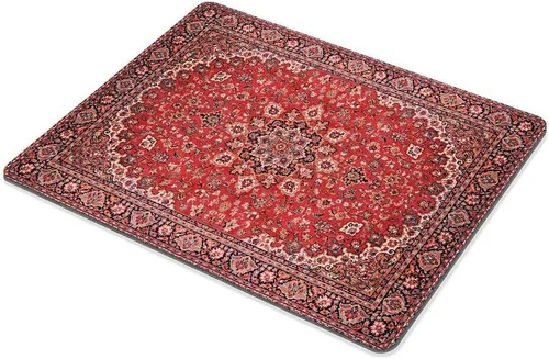 Vista 4 de Smooffly Alfombrilla de ratón rectangular de goma antideslizante para juegos para computadoras portátiles