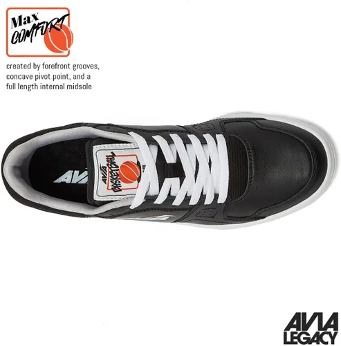 Vista 5 de Avia 816 - Tenis de baloncesto para hombre, tenis retro para interiores o exteriores, calle o cancha, tallas 7 a 16