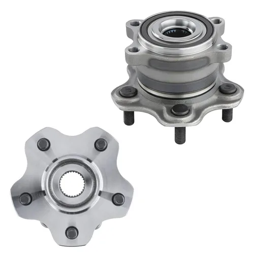 Vista 38 de Detroit Axle - 2.2L Bujes de rodamiento de rueda delanteros de 2 piezas para Honda Accord 90-97, 97 Acura CL, 2 rodamientos de ruedas y conjunto