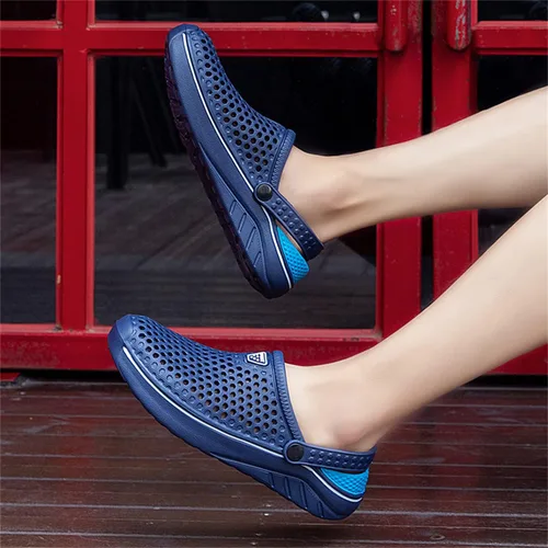 Vista 5 de Zapatos de baño para hombre y mujer, zapatos de playa, zapatos de agua, zapatos para caminar, zapatos de viaje para el hogar, zapatos de malla