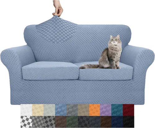 Vista 112 de YEMYHOM - Fundas elásticas para cojín individual, protector de sofá, silla, asiento, funda deslizante, funda suave de sofá, reemplazo, grande, a