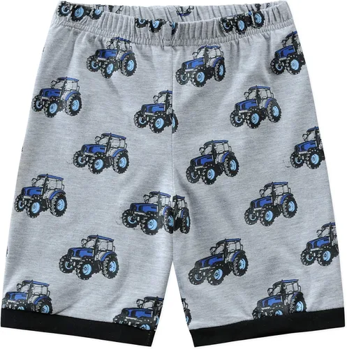 Vista 7 de Little Boys Pajamas 100% Cotton Fire Truck Sleepwear Baby Boy 4 Pcs Summer Pjs Kids Short Sets Toddler Jammies Clothes