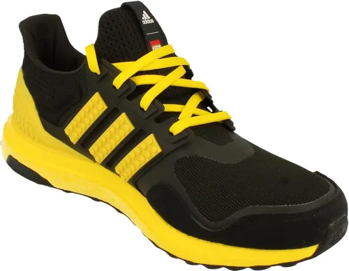 Vista 4 de adidas Ultraboost DNA X Lego Colo - Tenis deportivos para correr para hombre (UK 7.5 US 8 EU 41 13, negro, amarillo, negro, H67953), Negro Amarillo