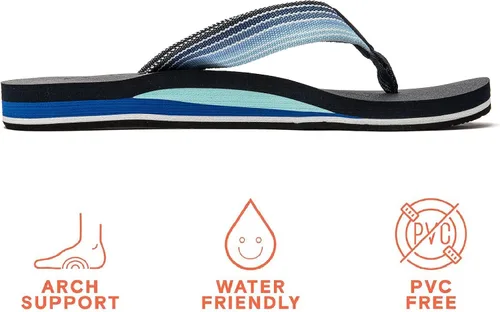 Vista 3 de Sandalias para mujer, ortopédicas, cómodas y casuales, con soporte de arco