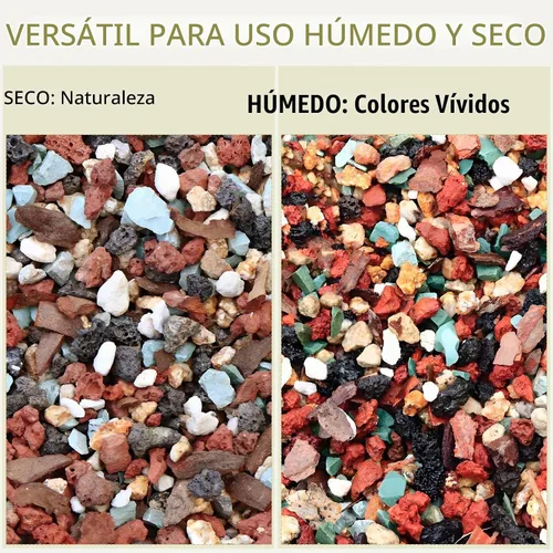 Vista 5 de Mezcla de piedras de lava de 12 libras para plantas, tierra