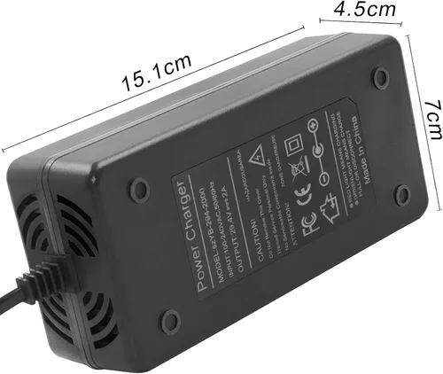 Vista 4 de Cargador de batería de iones de litio de 29.4 V 2 A, múltiples enchufes compatibles con Dream i-100 All Star Superfly Ranger, adaptador de corriente