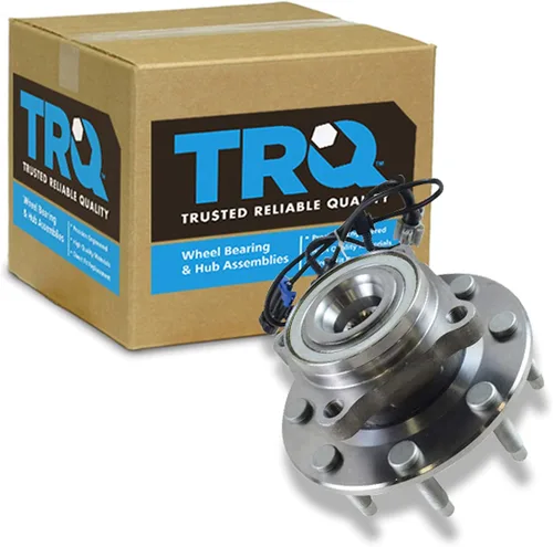 Vista 137 de TRQ Cojinete de rueda lateral del pasajero trasero y conjunto de cubo compatible con Ram ProMaster 1500 ProMaster 2500 ProMaster 3500 2014-2023