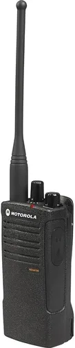 Vista 4 de 4 x Motorola RDU4100 RDX Business Series Radio UHF bidireccional (negro) (RDU4100) + 4 auriculares Motorola HKLN4604 PTT – Paquete de 4 con paquete
