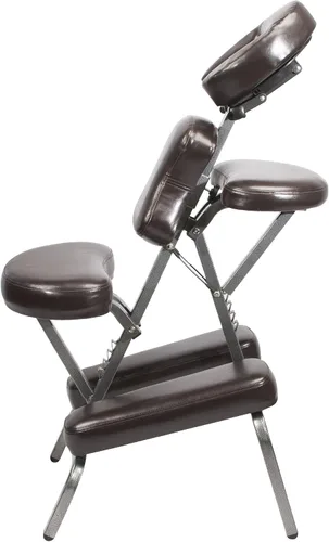 Vista 3 de Master Massage The Bedford - Silla de masaje portátil color marrón chocolate (46463)
