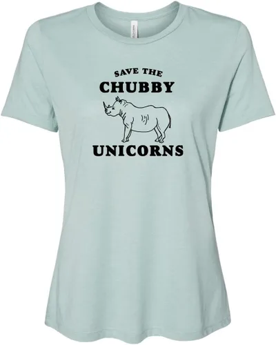 Vista 15 de Cute Women's Screen Printed Crew Neck Tee, Shirts With Sayings, Dusty Blue or Olive