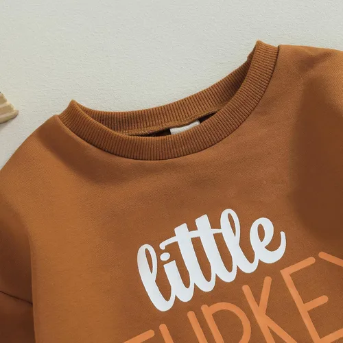 Vista 3 de FYBITBO Ropa de Halloween para bebé niña y niño, sudadera de manga larga, traje de otoño e invierno