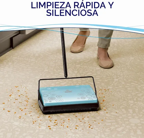 Vista 2 de BISSELL Refresh - Barredora manual - Pirouette, 2199, Azul