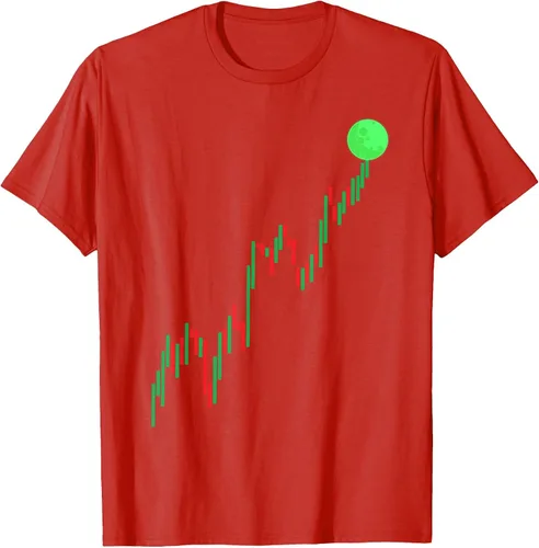 Vista 84 de Cute Stock Trading Design for Men Women Stock Market Trader T-Shirt Asphalt Grey