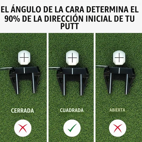 Vista 2 de PuttOUT Entrenador de Ángulo de Cara Devil Ball - Perfecciona tu Putting