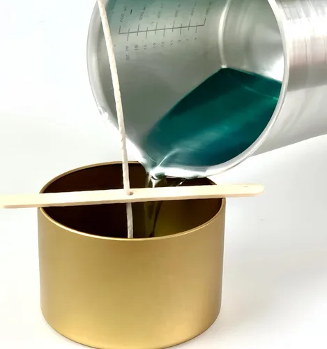 Vista 3 de 100 mechas ecológicas de 6 pulgadas para hacer velas recubiertas con cera de soja natural, hilos de algodón de bajo humo tejidos con papel con 20