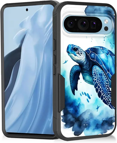 Vista 116 de Funda para Pixel 7a, resistente de doble capa híbrida de policarbonato duro de goma suave a prueba de golpes para Google Pixel 7A 6.1 pulgadas