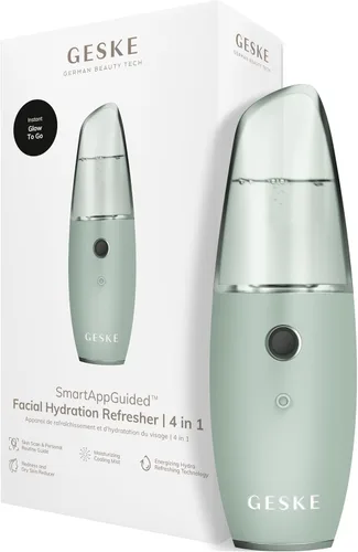 Vista 19 de GESKE SmartAppGuided™ - Refrescante de hidratación facial 4 en 1 Atomizador de agua Máquina de pulverización hidratante Rociador facial