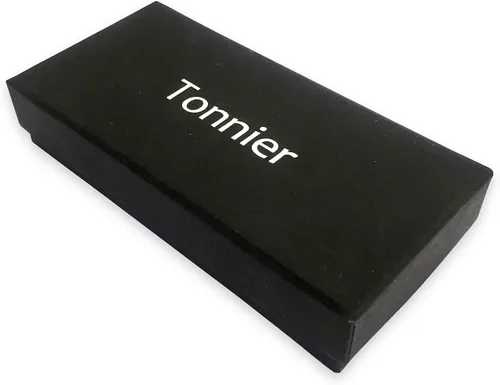 Vista 7 de Tonnier Reloj analógico para hombre con correa de lona y calendario, para hombre