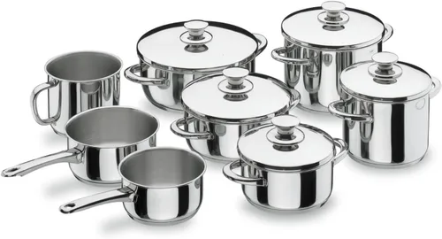 Vista 2 de LACOR Cacerola Vitrocor, Talla única, 7.1 in, Plata