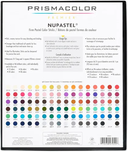 Vista 11 de Prismacolor Premier NuPastel Firm - Palitos de color pastel, paquete de 96