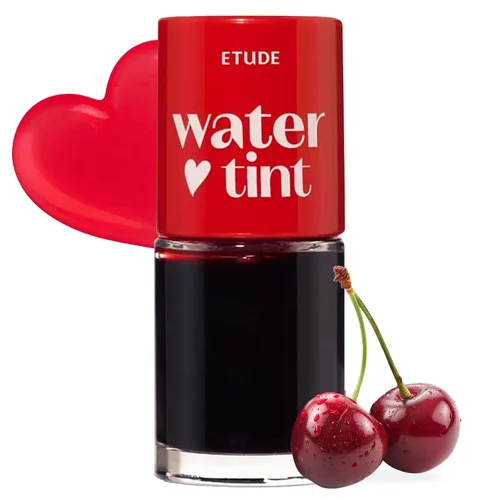 Vista 17 de ETUDE Dear Darling Water Tint, Cherry Ade, juego de 3 tintes labiales, 0.23 onzas x 3 3 Ade cereza