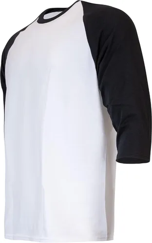 Vista 4 de Gildan Camiseta raglán de algodón pesado 34 para hombre estilo G5700 paquete de 2