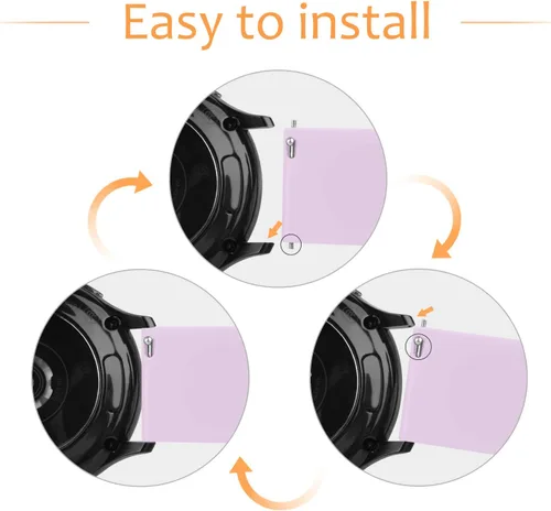 Vista 57 de Vanjua Bandas para Amazfit Active 2 / Bip 3 / 3 Pro Band mujeres hombres, Bip U Pro / Bip / Lite / S / S lite / U, correa de repuesto de silicona