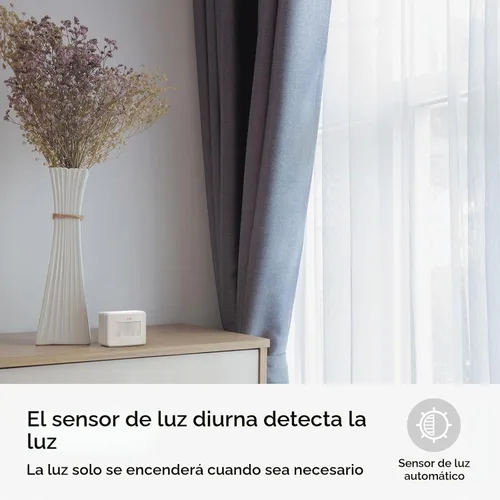 Vista 6 de Onvis Sensor de movimiento inteligente, sistema de seguridad inalámbrico para el hogar, detector de movimiento PIR, higrómetro, termómetro, funciona