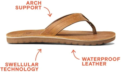 Vista 4 de Reef Chanclas Voyage Le para hombre