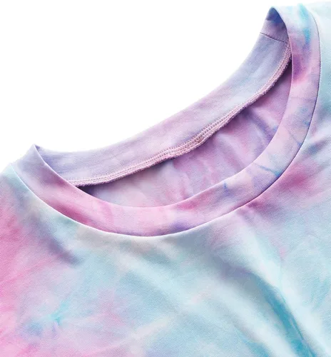 Vista 3 de SweatyRocks - Camiseta corta, de manga corta, a rayas, de verano, para mujer