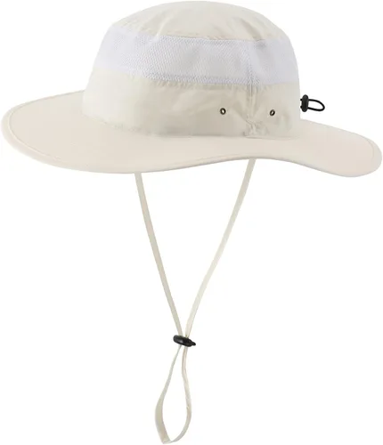 Vista 24 de Home Prefer Sombrero de sol UPF 50+ para hombre, ala ancha, protección UV, sombrero para hombre y mujer, playa, safari, jardinería, golf, pesca