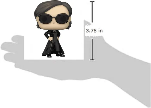 Vista 3 de Funko Películas POP: The Matrix Resurrections - Trinidad, Multicolor, 4 pulgadas, (59254)
